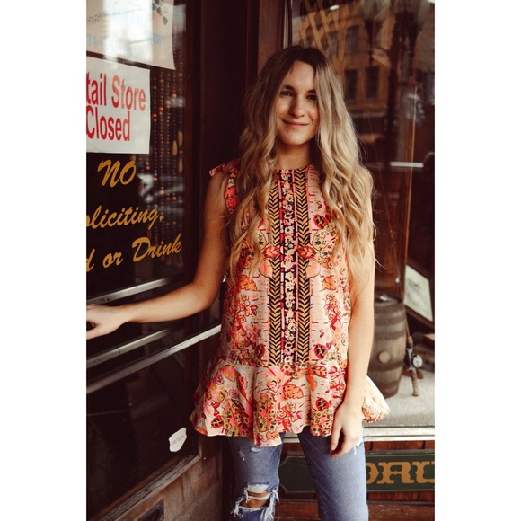 NWT Free People summer in tulum top - Picture 2 of 5